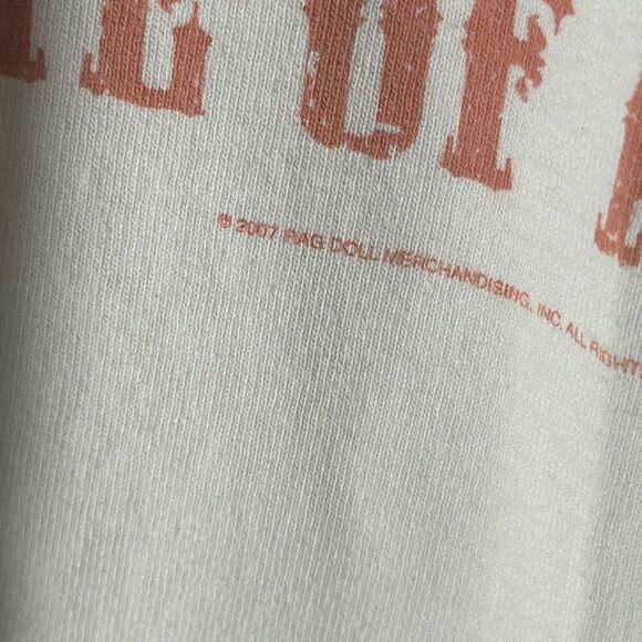 2007 Aerosmith Concert Tour T Shirt Tee Adult Size XL Men's Route All Evil Skull - Picture 3 of 7